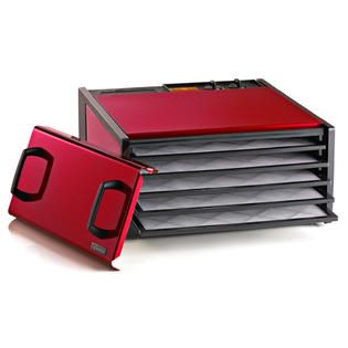 Radiant Cherry 5 Tray Food Dehydrator: Dry More Food for Less at 