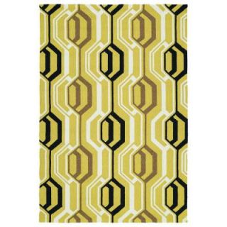 Kaleen Escape Gold 8 ft. x 10 ft. Indoor/Outdoor Area Rug ESC08 05 810