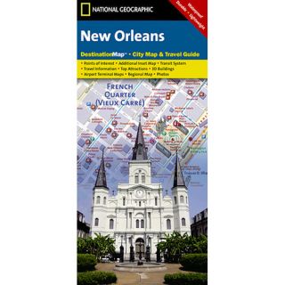 New Orleans Destination City Map and Guide