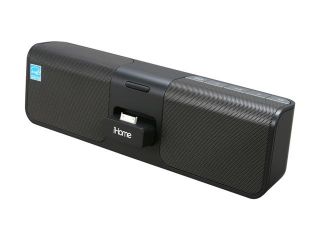 Open Box: iHome Rechargeable Portable Stereo System for iPhone/iPod                                                 IP46BV