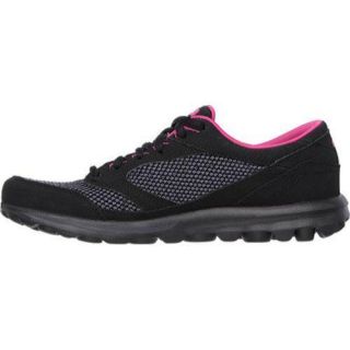 Womens Skechers GOwalk Verve Black/Pink   17093389  