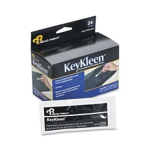 Read Right  KeyKleen Keyboard Cleaner Swabs, 24/box
