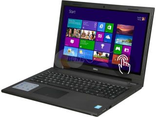 Refurbished: DELL Laptop Inspiron 15 i3543 2000BLK Intel Core i3 5005U (2.0 GHz) 4 GB Memory 500 GB HDD Intel HD Graphics 5500 15.6" Touchscreen Windows 8.1 64 Bit