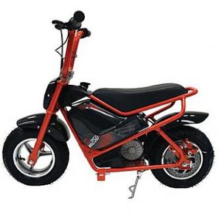 Monster Moto MME 250 250W Electric Mini Bike in Red   Fitness & Sports