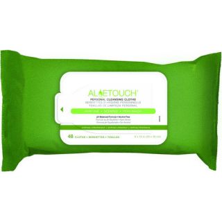 Medline Aloetouch Scented Personal Cleansing Cloths, 48 count, (Pack of 12)