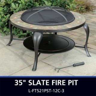 Better Homes and Gardens 35" Slate Fire Pit