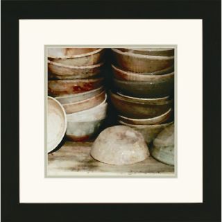 Paragon Cupboard Bowls by Sikes 4 Piece Framed Painting Prints Set