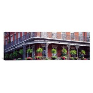 iCanvas Panoramic Jackson Square, New Orleans, Louisiana Photographic Print on Canvas