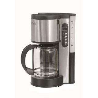 Stainless Steel Programmable 12 Cup Coffee Maker