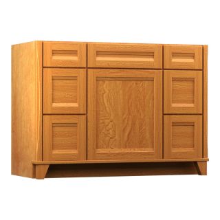 KraftMaid Tribecca Sonata Praline Contemporary Bathroom Vanity (Common: 48 in x 21 in; Actual: 48 in x 21 in)