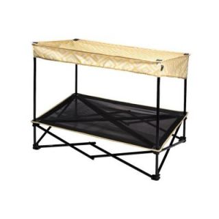 Quik Shade 3 ft. W x 2 ft. D Medium Instant Pet Shade with Mesh Bed in Yellow Diamond Pattern 159742