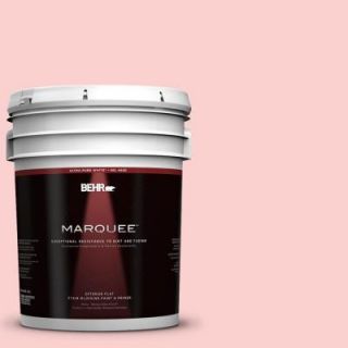BEHR MARQUEE 5 gal. #150A 2 Rose Sorbet Flat Exterior Paint 445005