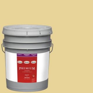 Glidden Premium 5 gal. #HDGY60U Illusion Of Gold Eggshell Latex Interior Paint with Primer HDGY60UP 05E