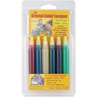 Crystal Lacquer Country Color Set (Pack of 6)   11727519