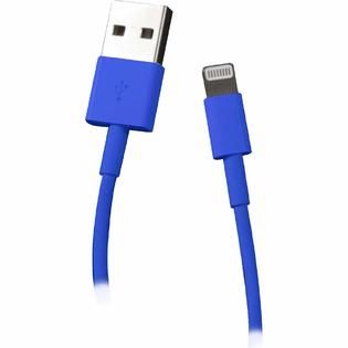 Duracell Sync and Charge 1 Amp Cable for iPhone 5   Blue   TVs