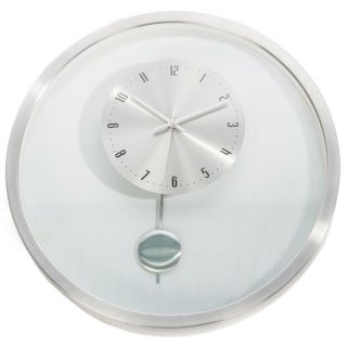 Hsn 20 inch Kartell Mid century Modern Pendulum Wall Clock  