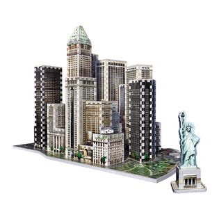 Wrebbit 3D 2013 Financial District New York 3D Puzzle   Toys & Games
