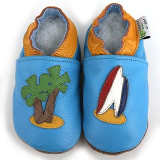 Beach Bum Soft Sole Leather Baby Shoes   14173421  