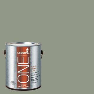 Olympic ONE Green Tea Leaf Semi Gloss Latex Interior Paint and Primer In One (Actual Net Contents: 116 fl oz)