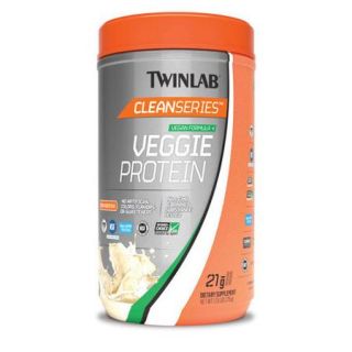Twinlab Very Vanilla Veggie Protein 28 Oz, Pack of 2