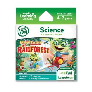 LeapFrog Learning Game Letter Factory Adventures: The Rainforest (for