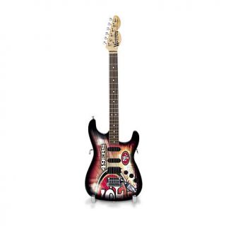 Woodrow NFL 10" Mini Replica Collector's Guitar   49ers   7805179