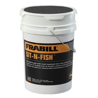 Frabill Sit N Fish Bucket 160024   Fitness & Sports   Outdoor
