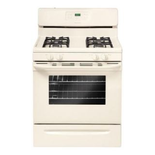 Frigidaire 30 in. 5.0 cu. ft. Gas Range with Self Cleaning Oven in Bisque FFGF3023LQ