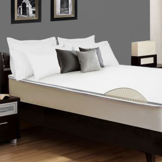 Select Luxury E.C.O. Latex 2 inch Reversible Mattress Topper with