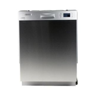 Equator ADA Compliant Full Size Built In Dishwasher in Silver SB 80