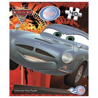 Cardinal Ind Toys  Disney Pixar Cars 2 40 Piece Floor Puzzle