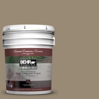 BEHR Premium Plus Ultra 5 gal. #N310 5 Weathered Fossil Eggshell Enamel Interior Paint 275305
