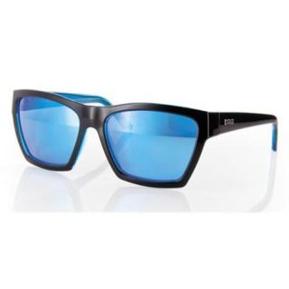 Carve 2092 Hostile Sunglasses   Black/Clear Blue Revo
