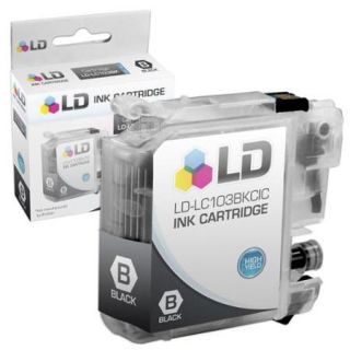 LD Brother Compatible LC103BK High Yield Black Ink Cartridge for the MFC J245, J285DW, J450DW, J470DW, J475DW, J650DW, J6520DW, J6720DW, J6920DW, J870DW, J875DW and DCP J152W Printers