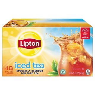 Lipton Family Size Iced Tea Bags 48 ct