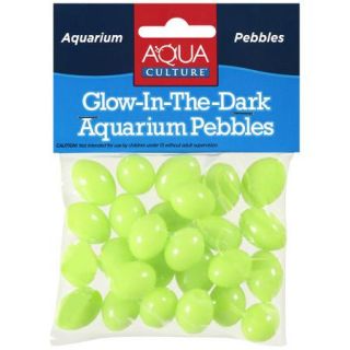 Aqua Culture Glow In The Dark Aquarium Pebbles, 1ct