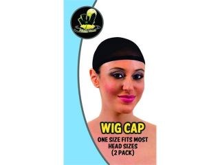 Black Wig Cap 2 pack 216