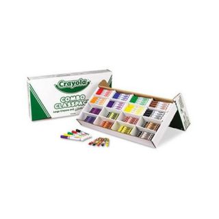 Crayola 128 Count Markers and 128 Count Crayons Classpack