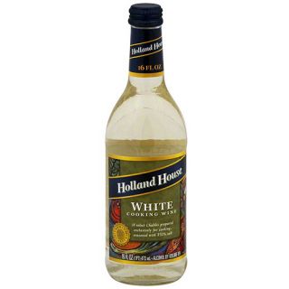 Holland House White Cooking Wine, 16 oz (Pack of 6)