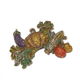 Heidi Daus "Picked to Perfection" Crystal Pin   7852014