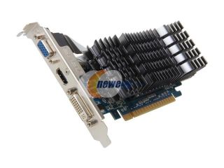 ASUS GeForce GT 520 (Fermi) DirectX 11 GT520 1GD3 CSM 1GB 64 Bit GDDR3 PCI Express 2.0 x16 HDCP Ready Low Profile Ready Video Card