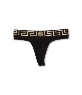 Versace Iconic Thong With Black Band Black