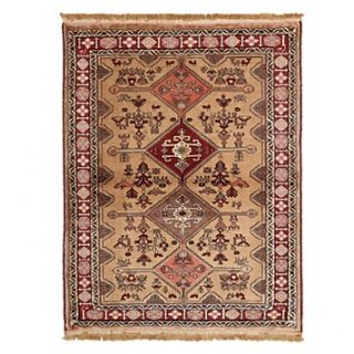 Chechen Collection Persian Rug, 4' x 5'