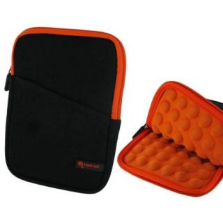 7 inch Universal Tablet Sleeve Pouch   roocase Super Bubble Neoprene Carrying Case Cover for iPad Mini 3 2 1, Kindle Fire HD 6 7, GALAXY Tab 3 / Tab 4 7.0 8.0, Google Nexus 7 2014, Orange