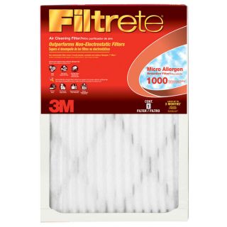 Filtrete 6 Pack 1000 Series Electrostatic Pleated Air Filters (Common: 16 in x 21 in x 1 in; Actual: 15.875 in x 20.875 in x 0.75 in)