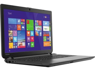 Refurbished: TOSHIBA Laptop Satellite C55T B5230 Intel Celeron N2830 (2.16 GHz) 4 GB Memory 500 GB HDD Intel HD Graphics 15.6" Touchscreen Windows 8.1