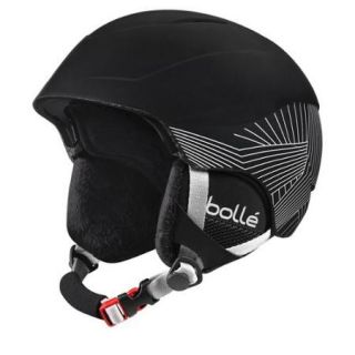 Bolle Kid's B Lieve Ski Helmet (SOFT BLACK & SILVER   51 53cm)