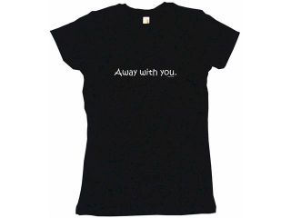 Away With You Women's Babydoll Petite Fit Tee Shirt