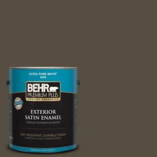 BEHR Premium Plus 1 gal. #S H 770 Bridgewood Satin Enamel Exterior Paint 934001