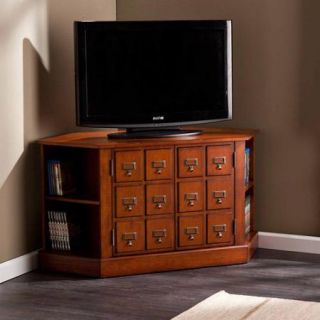 Barnsdall Corner Apothecary Media Stand for TVs up to 44"